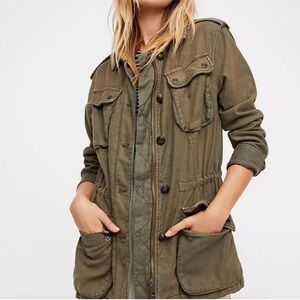 Free People Not Your Brother’s Military Style Jacket